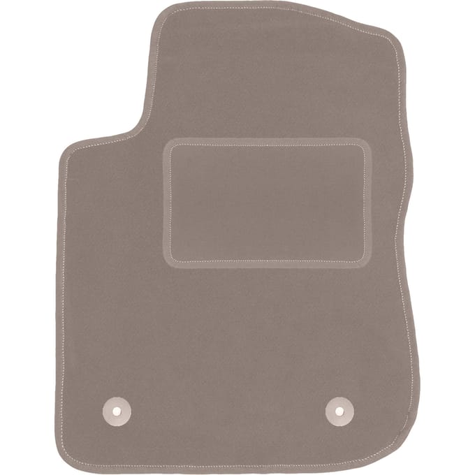 Beige bestuurdersmat voor: Peugeot 208 I hatchback (2012-2019)