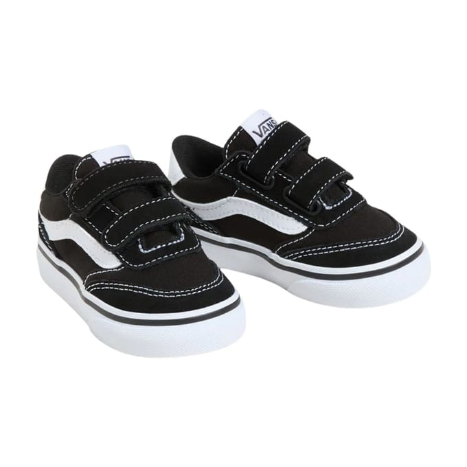 Vans Brooklyn LS V SUEDE/CANVAS BLACK/WHITE Unisex Sneakers - BLACK/WHITE