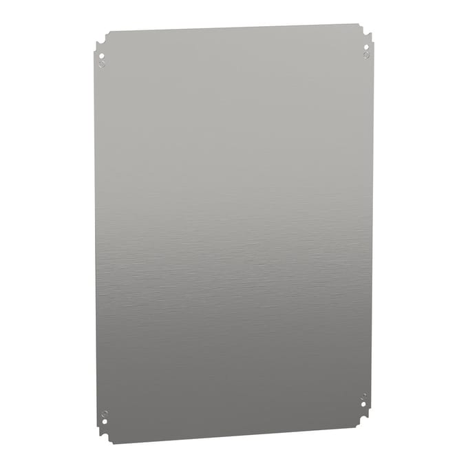 Schneider Electric NSYMM75 Eenvoudige montageplaat H700xB500mm van verzinkt staal Montageplaat Staal 1 stuk(s)