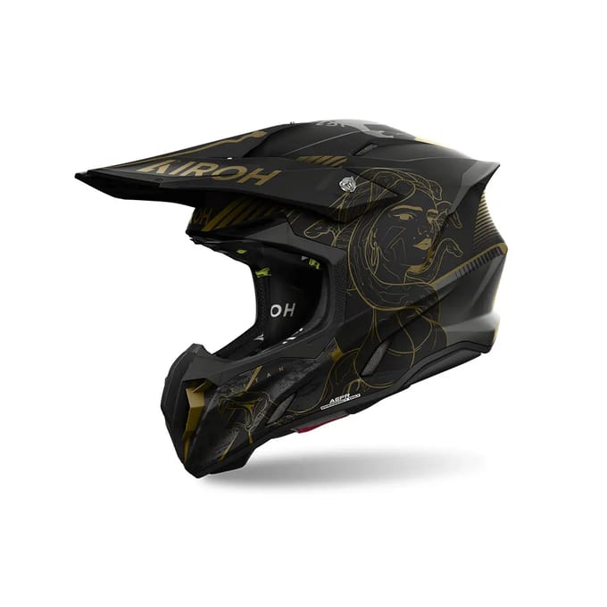 Airoh Twist 3 Titan Mat Offroad Helm - Helm