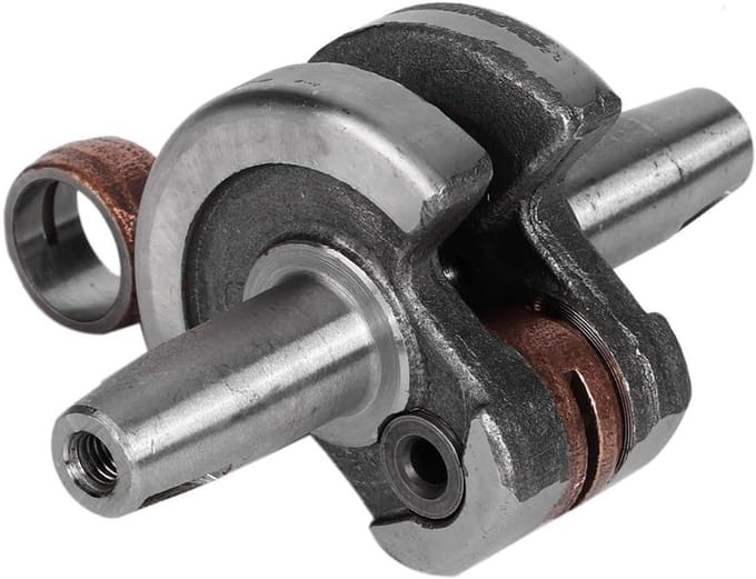 Half Circle Crankshaft 44mm - Vervangende Corrosiebestendige Krukas voor Mini Pocket Bikes 47cc 49cc