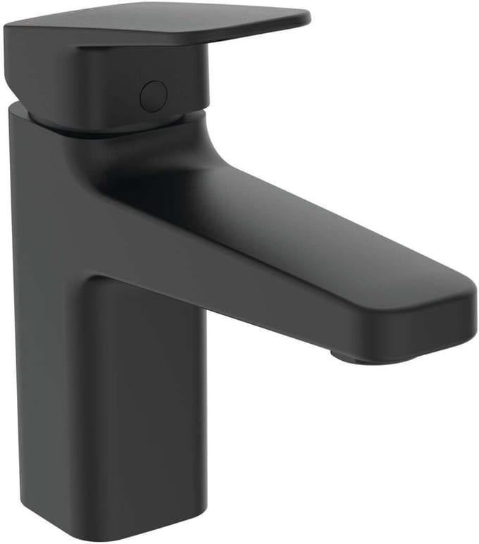 Ideal Standard CeraPlan - Wastafelkraan met waste, zwart BD227XG