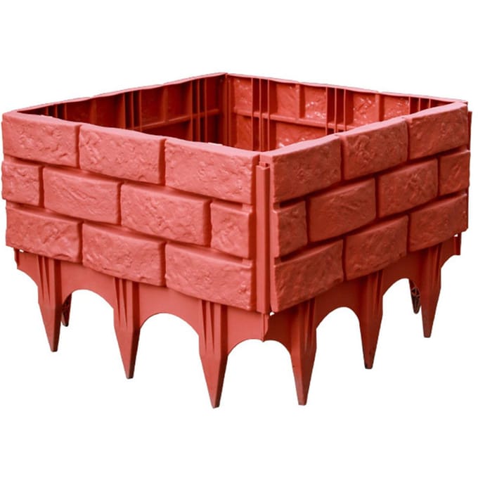 Imitatie Steen Hek Hek Groen Buitenhek Combinatiehek Plastic Inzet Grondisolatie Hek Type 1