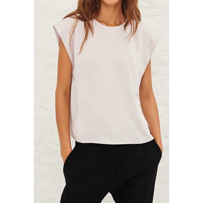 BA&SH Top Sound Mauve Maat: M | Blouses Outlet | Dames | Paars