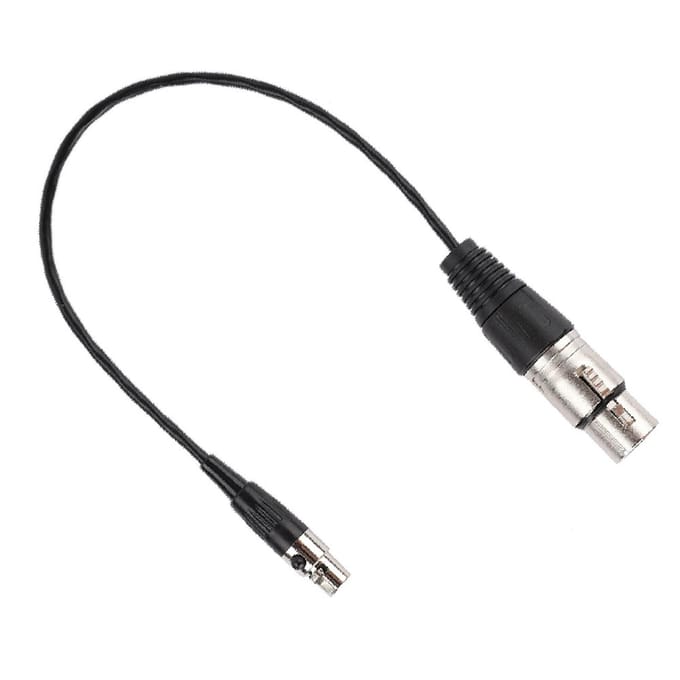 Mini XLR 3-pins Vrouwelijk naar XLR 3-pins Vrouwelijk Audiokabel voor Camera'sSLR's Standaard Microfoonaansluiting