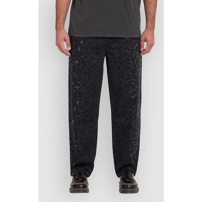 Volcom Freazy Loose Ew Print Broek zwart
