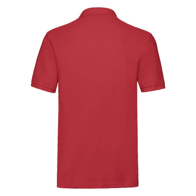 Fruit of the Loom Heren Premium Polo Shirt (Rood)