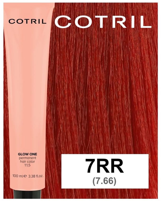 Cotril Color Glow One 7RR blond rood intens