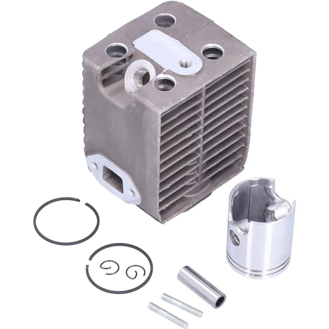 Kit Cylindre Piston et Segments 45mm 99336 Remplacement pour Pilonneuse Wacker WM80