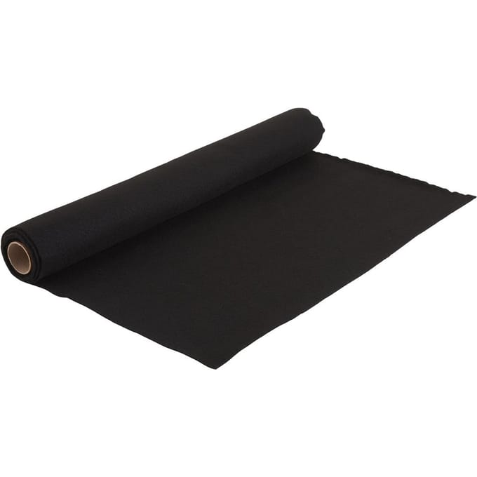 VBS Handwerkvilt, 45 x 100 cm - Zwart