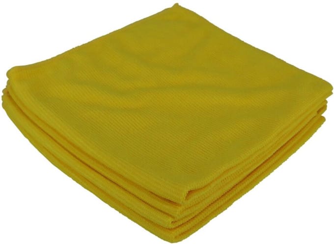 Multy Microvezel Doek Geel - 5 stuks