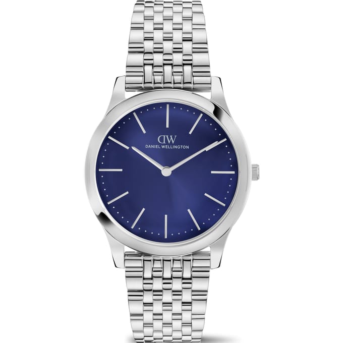 Daniel Wellington DW Watch Pathfinder 7-Link Arctic Silver 39mm