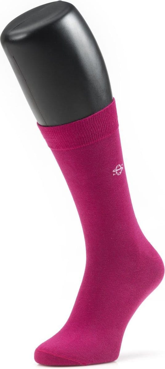 Owen Smith 2-pack - Herensokken roze fuchsia - maat 39-42