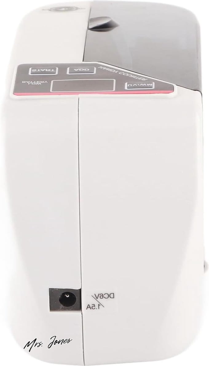 Mrs. Jones Geldtelmachine Teller Geldteller Valutateller Draagbare Handheld Mini Klein Slijtvast Geldtelmachine 110V-240V EU-stekker .