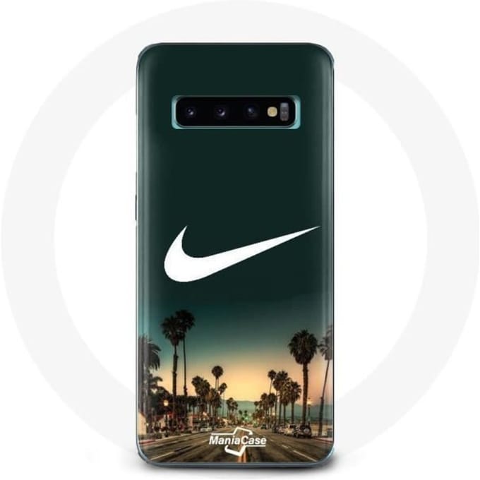Coque - MANIACASE - Samsung Galaxy S10 - Souple - Protection - Palmier Miami