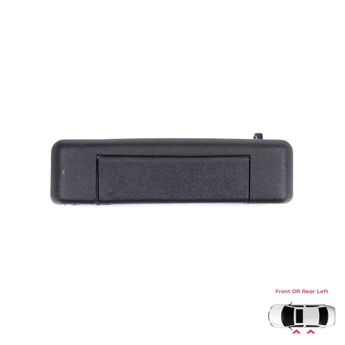 BDP1444-1 Poignée de porte extérieure gauche Noire pour Renault 19 Super 5 Express Rapid Extra 7700793252