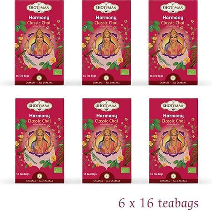 Shoti Maa klassieke Chai thee BIO - 38.4 - Biologisch (6 stuks) - M