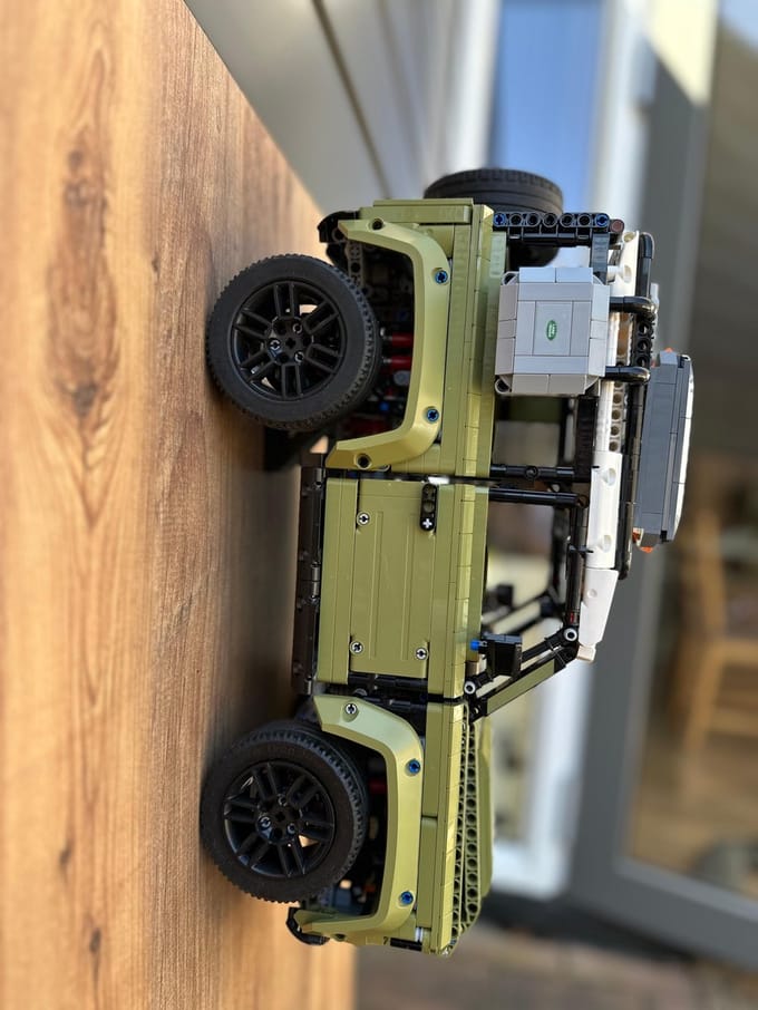 Muurbeugel voor LEGO Technic - Land Rover Defender (42110) – 3D Geprinte Wall Mount