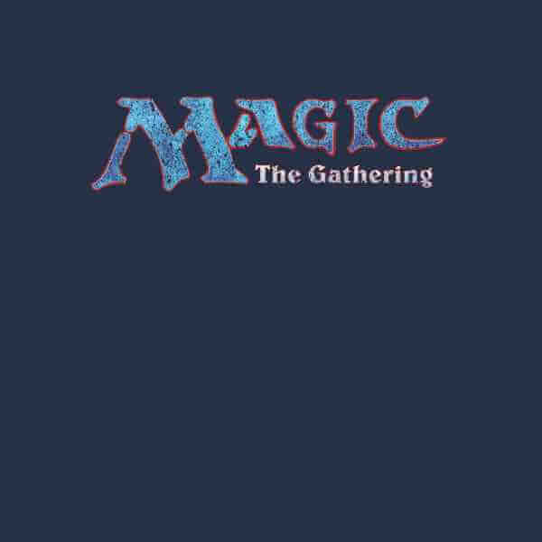 Magic The Gathering 93 Vintage Logo T-shirt - Navy - L