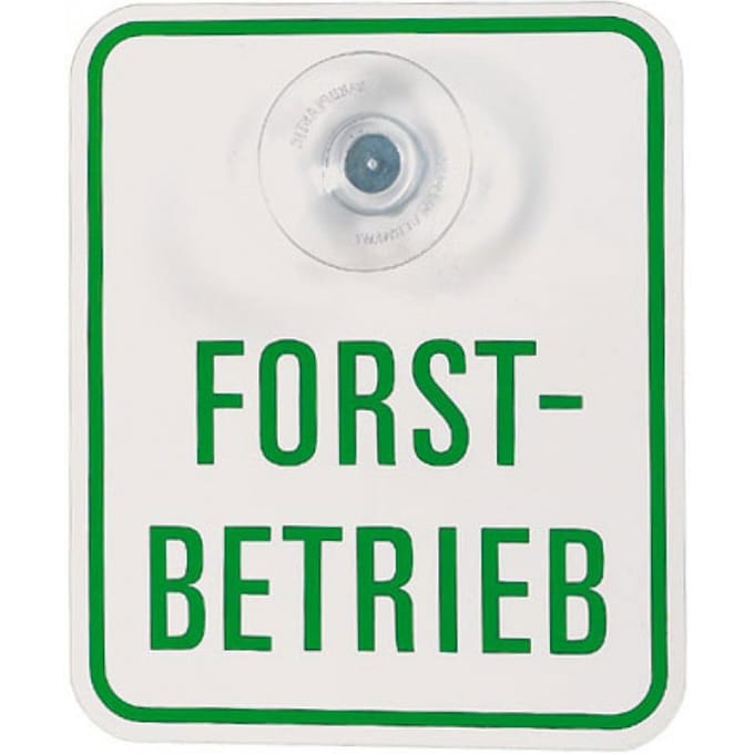 Autobordje pvc tekst: forst-betrieb