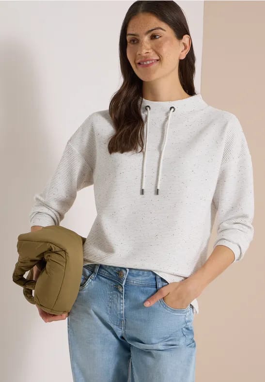 Ottomaans shirt met trechterhals