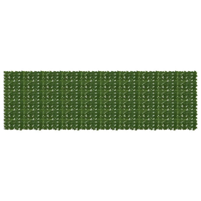 vidaXL - Balkonscherm - met - bladeren - Groen - 500 - x - 150 - cm
