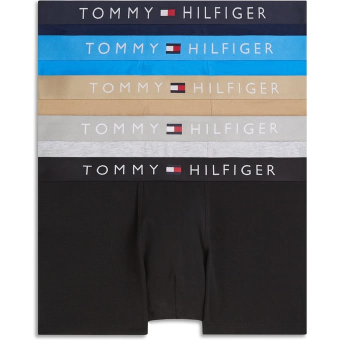 Tommy Hilfiger Trunks Boxershorts Heren (5-pack)