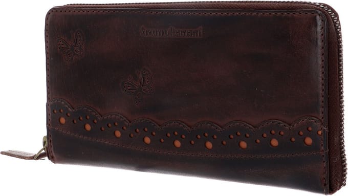 bruno banani Portemonnee Ziloo Zip Around Wallet Brown Bruine