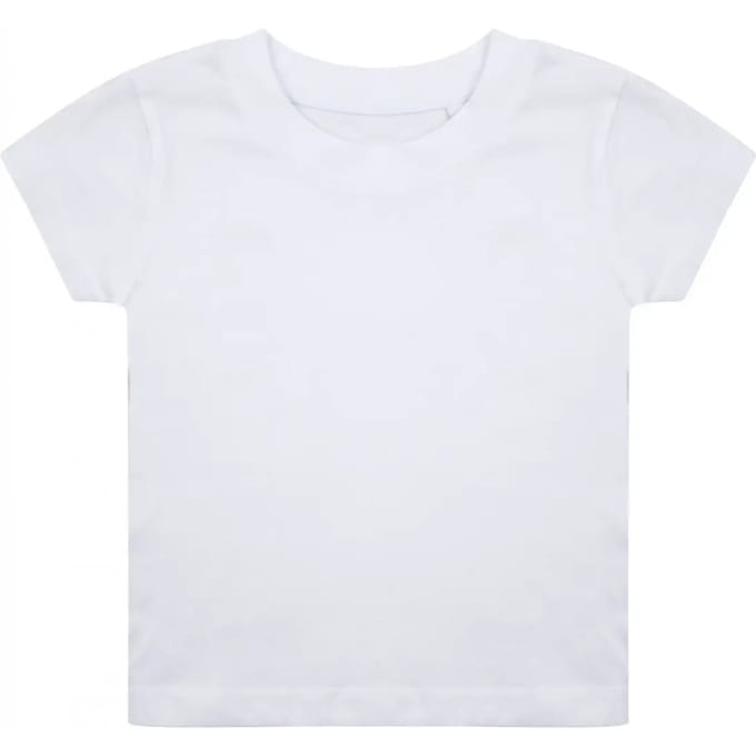 Larkwood Biologisch T-shirt LW620 - White - 0/3M