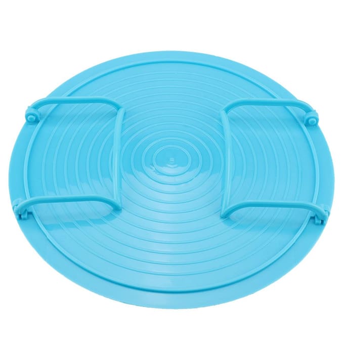 Multifunctioneel Plastic Magnetron Verwarmings Gelaagd Stoomrek Kookbakrek(Blauw) blauw