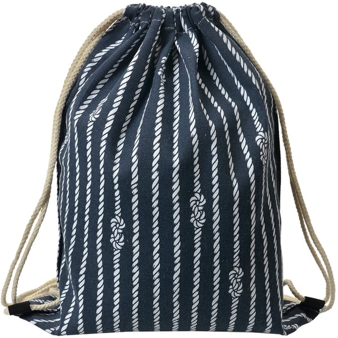 Clayre & Eef Rugzak 34x43 cm Blauw Synthetisch
