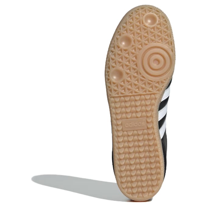Adidas Samba Sneakers Dames - Zwart - Maat 38 2/3 - Leer