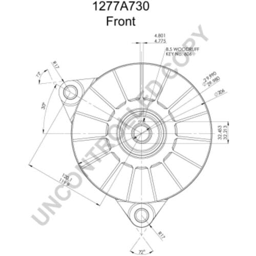 Dynamo / Alternator PRESTOLITE ELECTRIC 1277A730