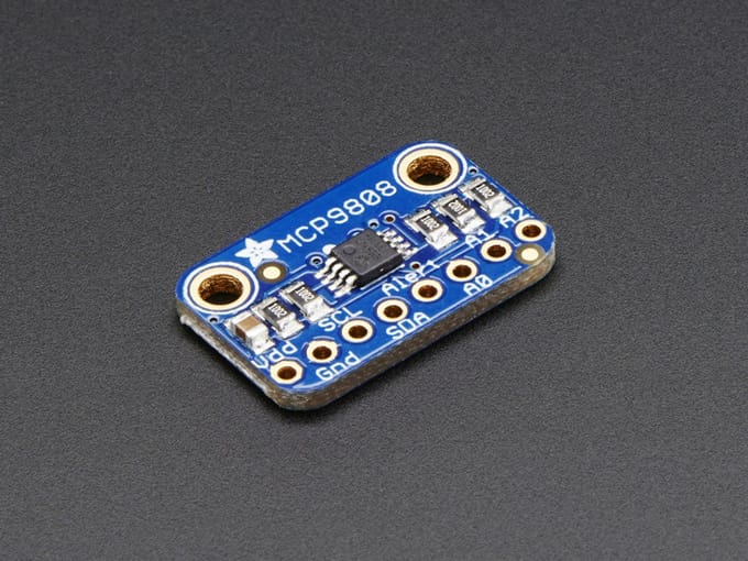MCP9808 I2C temperatuursensor Adafruit 1782