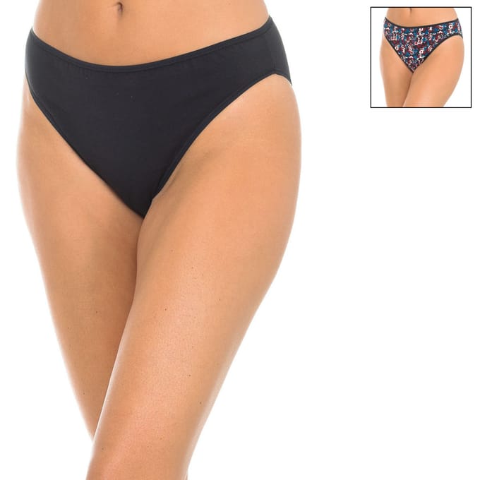 Pack-2 Damesslip Perfect Comfort Stretch Katoen P0A8S