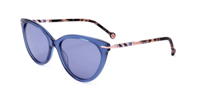 Carolina Herrera HER 0093/S JBW Zonnebril - Dames - Blauw