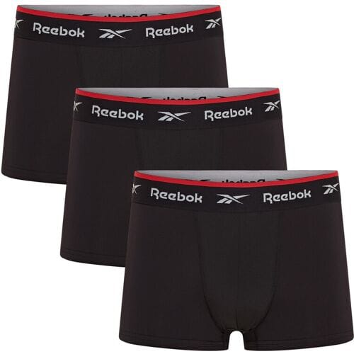 Reebok Boxershort - 3-Pack- Redgrave - Zwart