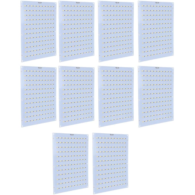 10 STKS CMYK LED Achtergrondverlichting Paneel Geschikt voor Bambu Lab P1 X1 A1 Serie 3D Printer PCB Lithophane Paneel Warm Licht 3D Printen white