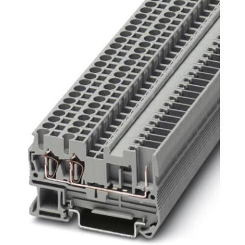 Phoenix Contact 3042117 Doorgangsklem 5.2 mm Spanveer Grijs 50 stuk(s)