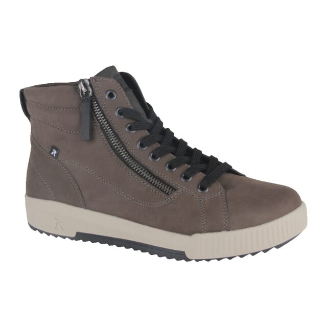 Rieker Veterboots groen Leer - Dames - Maat 37