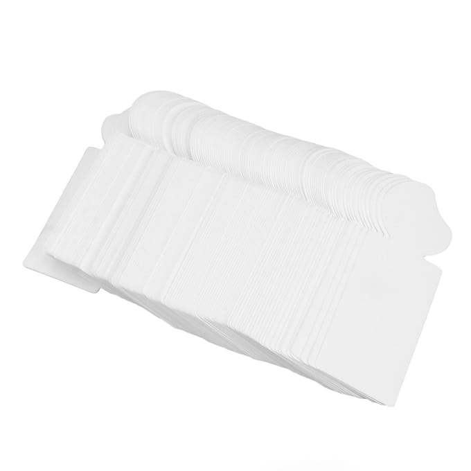 100 stuks Parfum Teststrips Professionele Thuiswinkel Essentiële Olie Testpapier Strips voor Aromatherapie white
