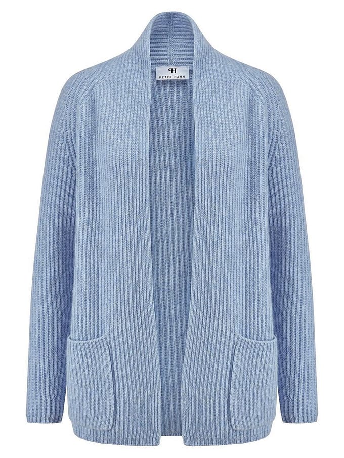 Vest lange raglanmouwen Van Peter Hahn blauw