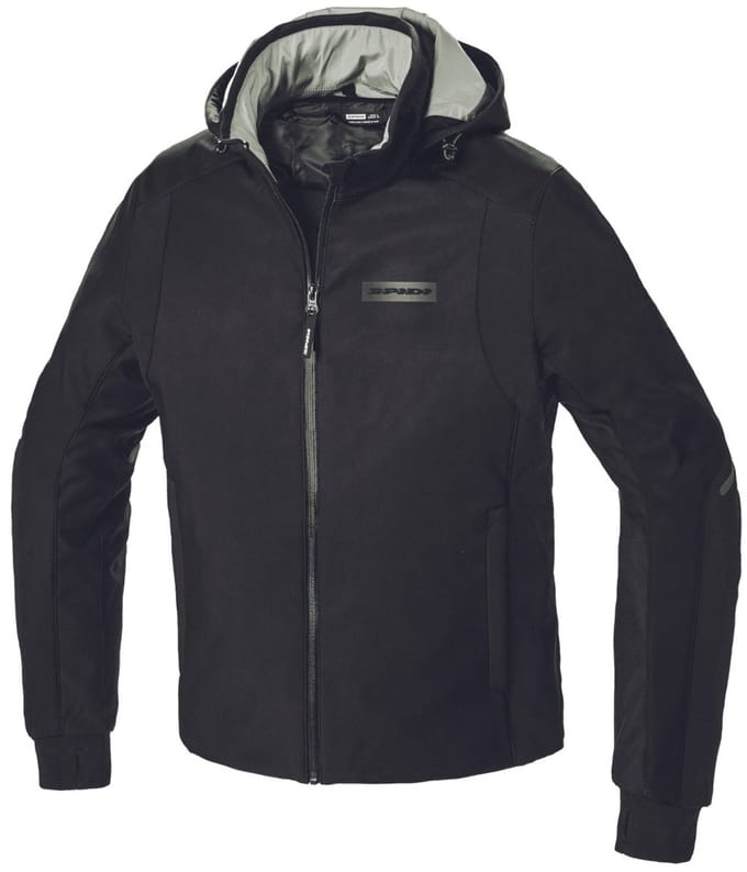 Spidi Armor H2Out Hoodie Zwart - Jas