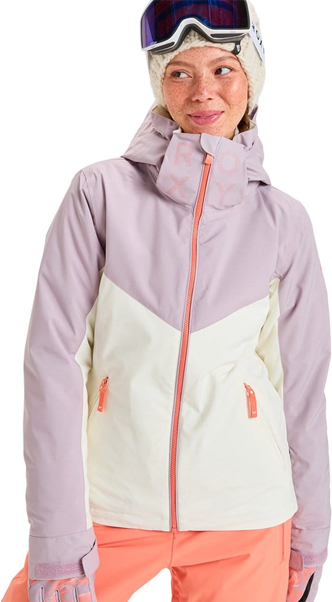 Roxy Free Jet Block Jas Paars L Vrouw