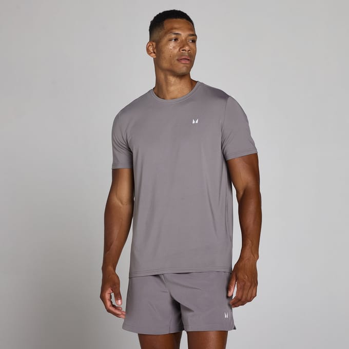 MP Men's Training Grid T-Shirt - Graphite - S