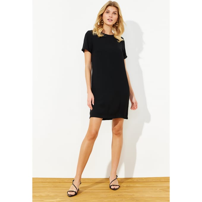 Dames Unifarben Mini Short Business Regular fit Jurken