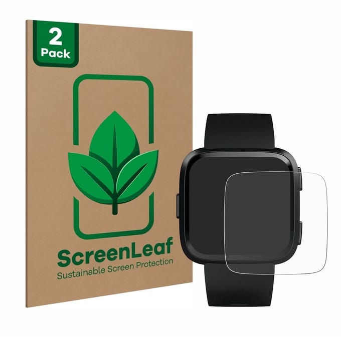 2 Stuks Screenprotector voor Fitbit Versa / Lite / Special Edition - Hoogwaardige Beschermfolie transparant