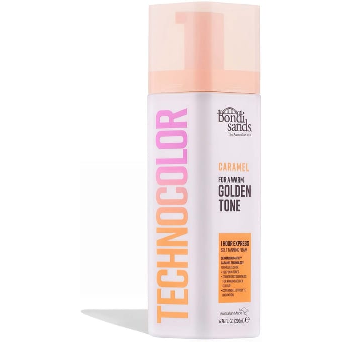 Bondi Sands Technocolor 1 Hour Express Zelfbruiningsschuim - Caramel 200 ml