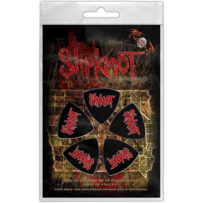 Slipknot Logo Unisex Plectrumset - meerkleurig - Standard