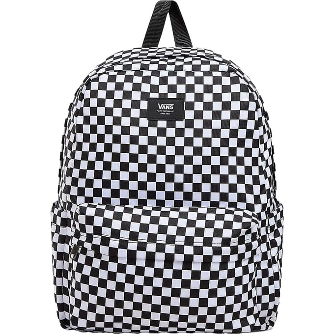 Vans Old Skool Geruite Rugzak 22L (Zwart)